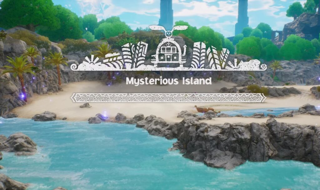 Mysterious island in One Piece Odyssey