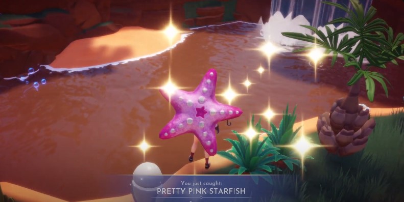 Where to Find Pretty Pink Starfish Disney Dreamlight Valley