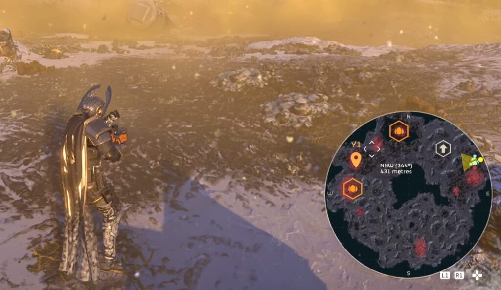 How to mark locations in Helldivers 2