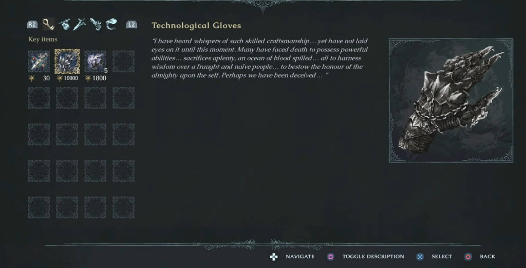 How to get Technological Gloves
